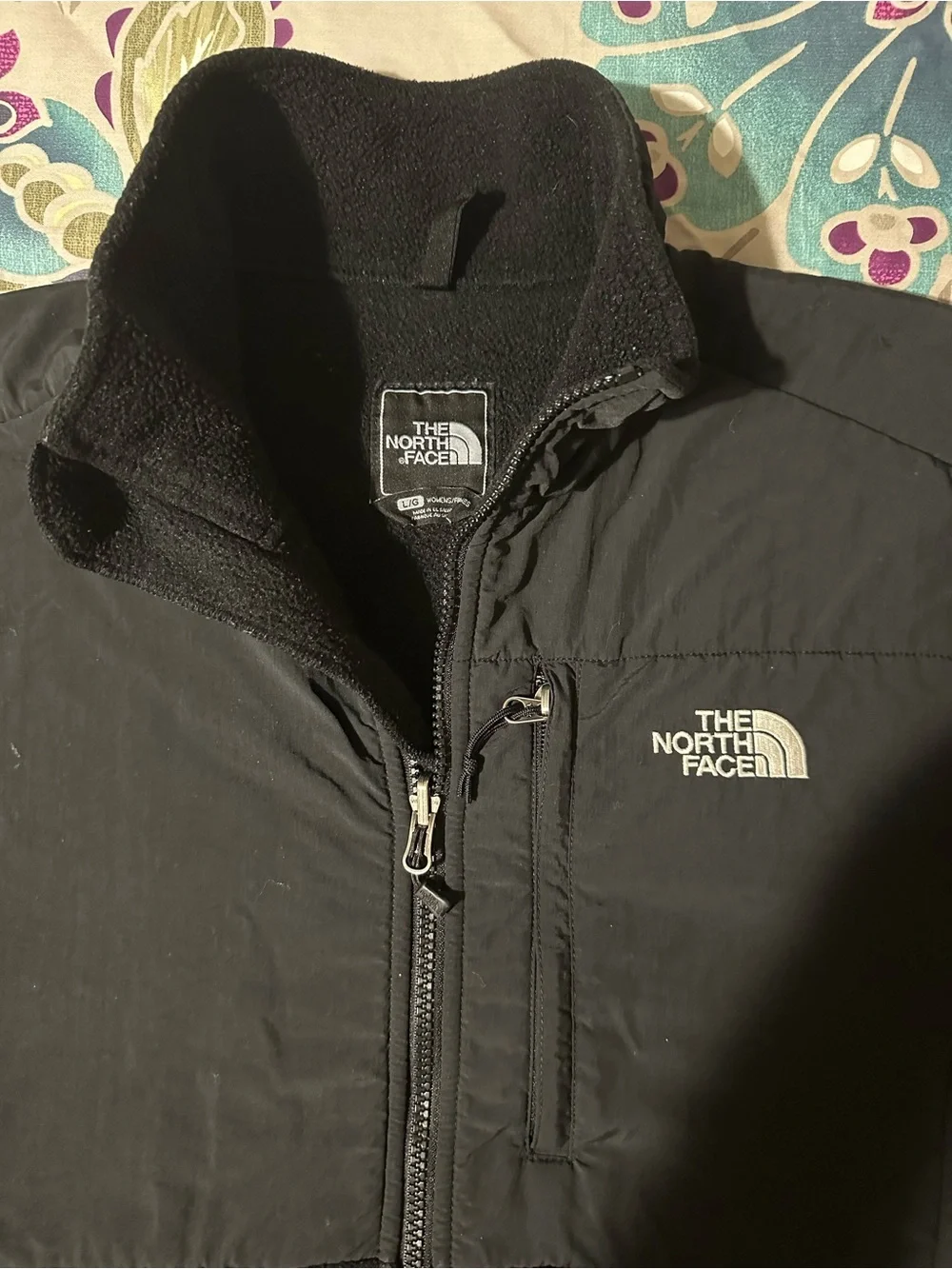 The North Face Black Men's Hybrid Fleece Performance Jacket
